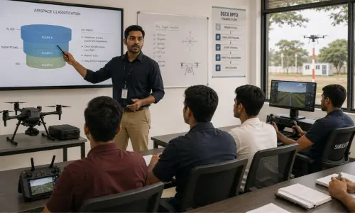 Drone Pilot Trainer at a DGCA-Approved RPTO