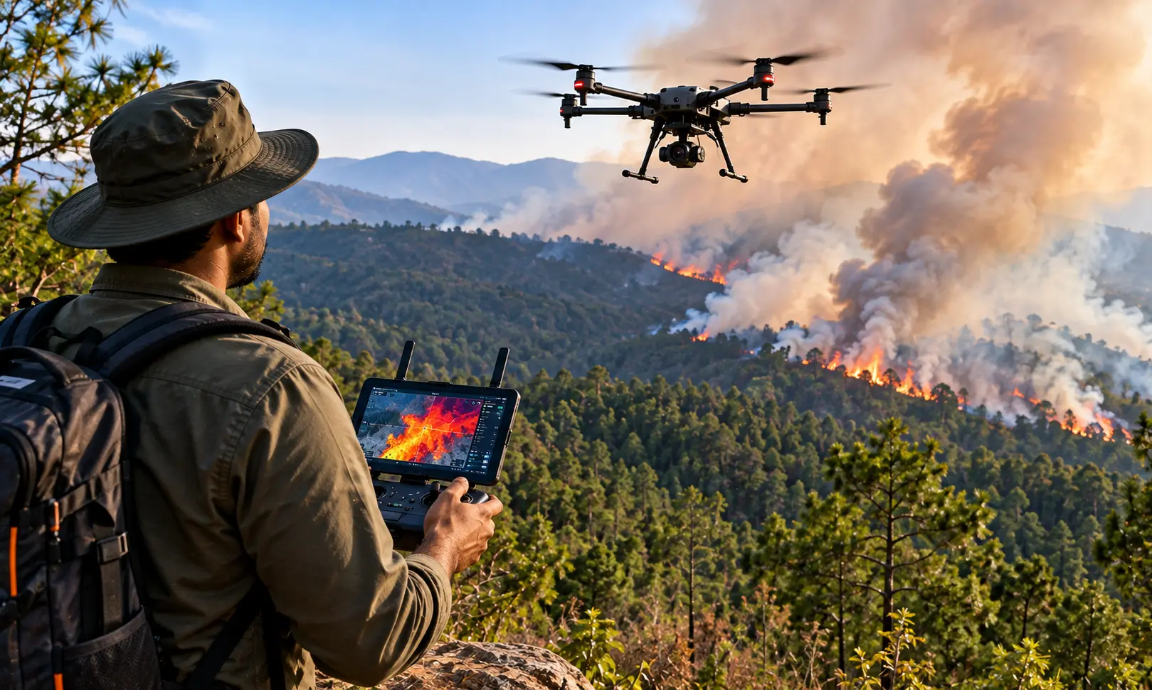 How Drones Are Helping India Fight Forest Fires